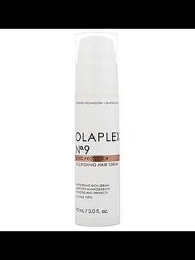 OLAPLEX No.9 Nourishing Hair Serum - White with Bronze Accent